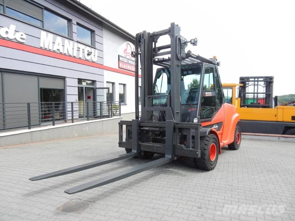 Linde H80D-03/1100 Diesel heftrucks