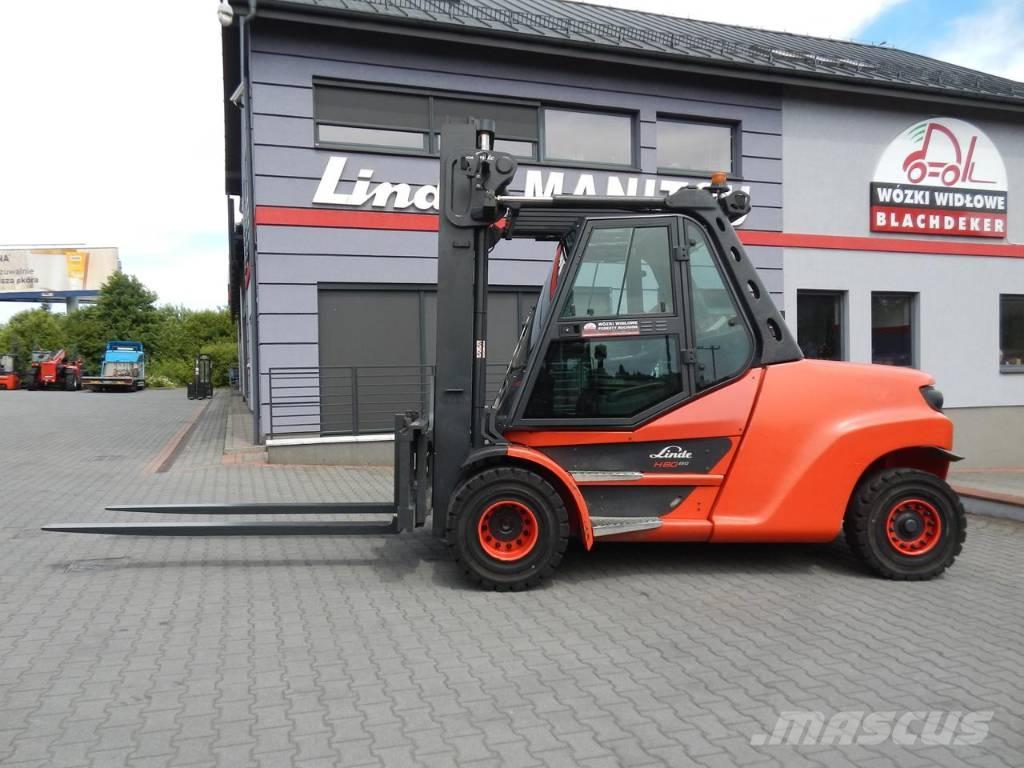 Linde H80D-03/1100 Diesel heftrucks