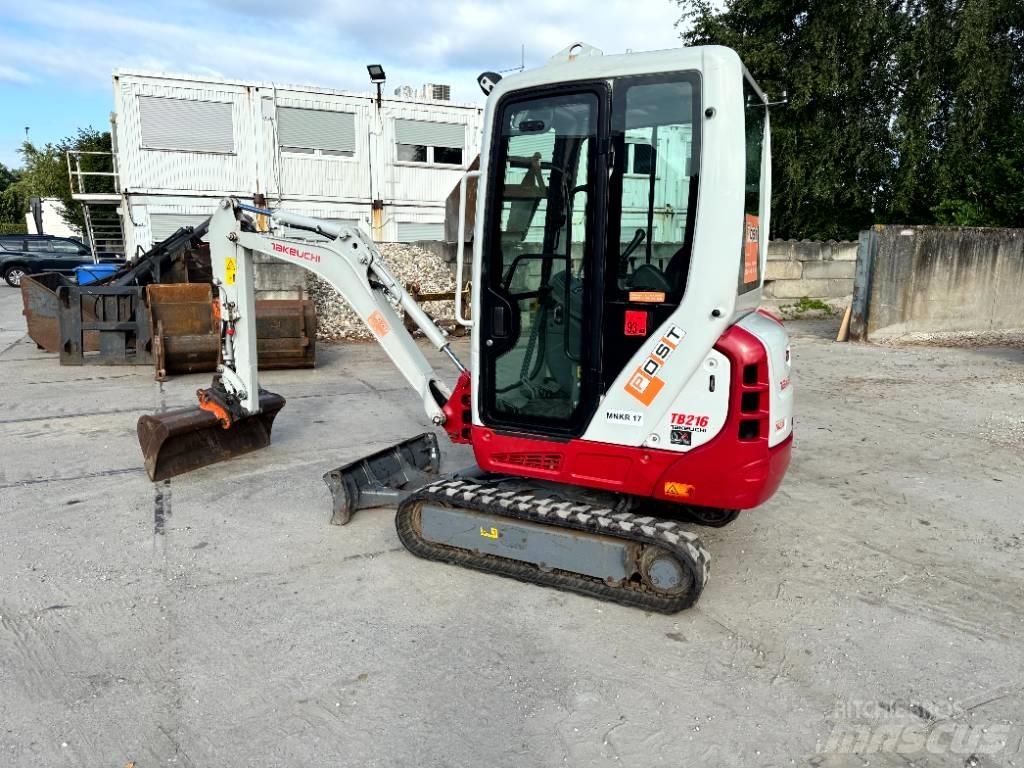 Takeuchi TB 216 Minigraafmachines < 7t