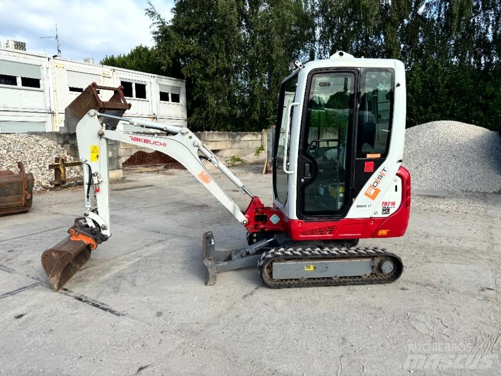 Takeuchi TB 216 Minigraafmachines < 7t