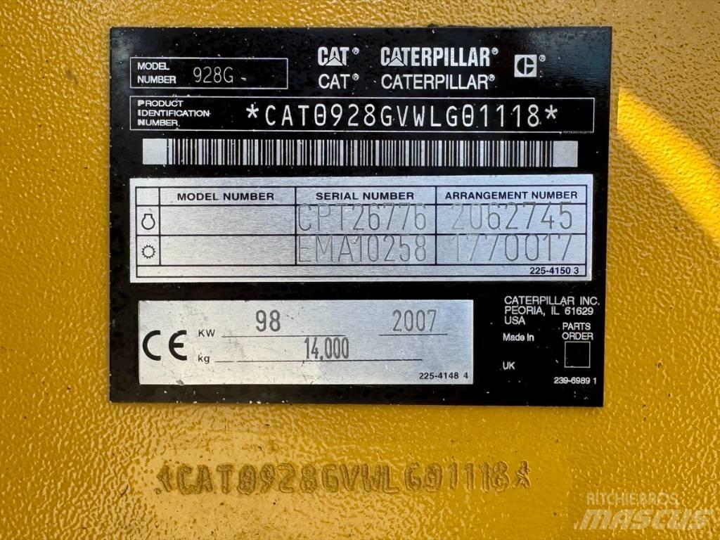 CAT 928 G z Wielladers