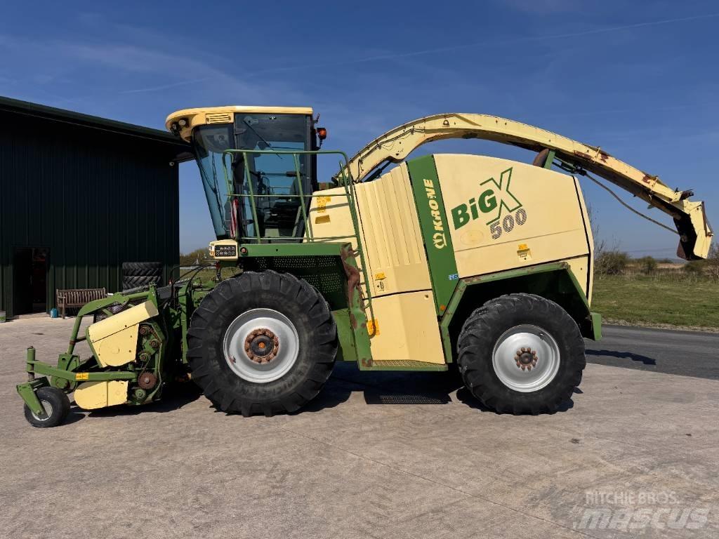 Krone Big X 500 Zelfrijdende veldhakselaars