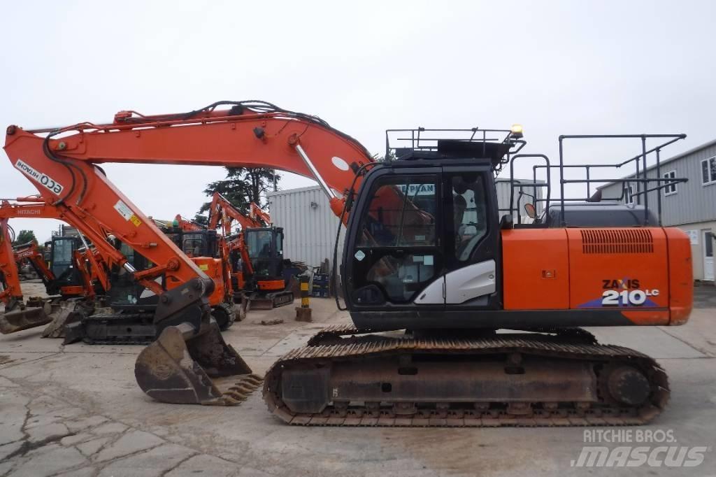 Hitachi ZX 210 LC-6 Rupsgraafmachines