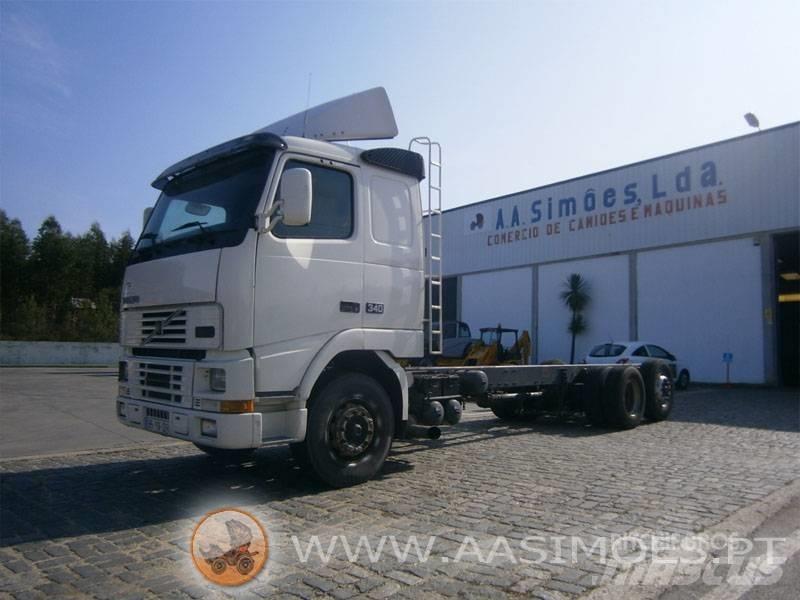 Volvo FH12 340 6X2 Chassis met cabine