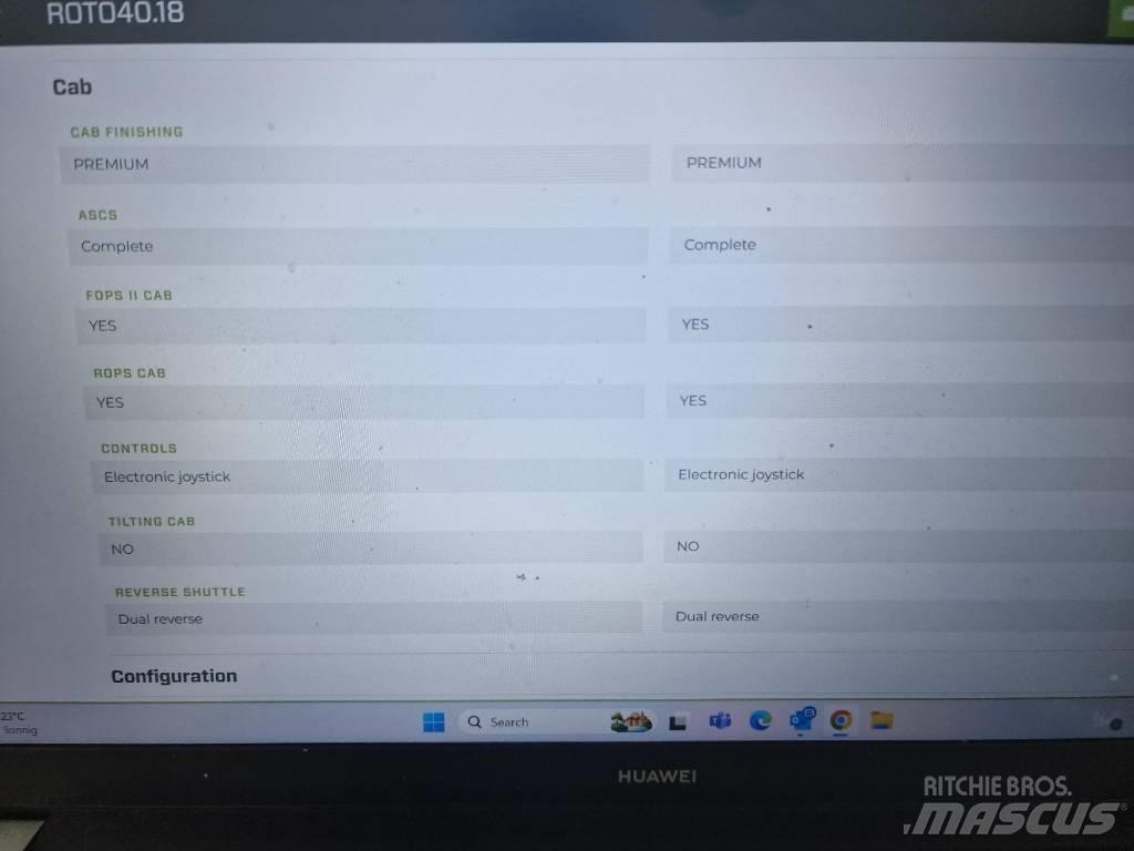 Merlo Roto 40.18 Verreikers