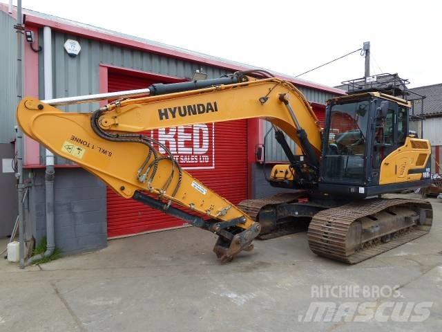 Hyundai HX160L Rupsgraafmachines