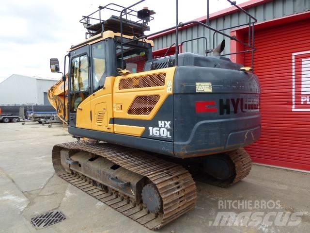 Hyundai HX160L Rupsgraafmachines