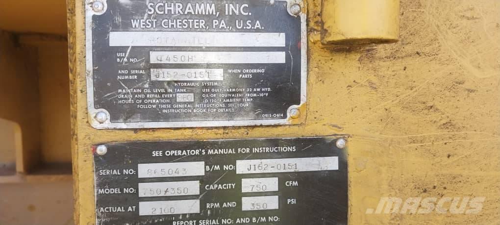  Schramm T450 RC Surface drill rigs