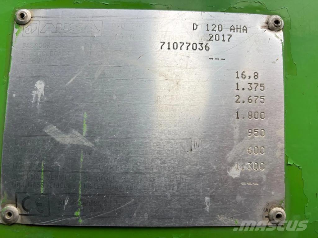 Ausa D120AHA Knik dumptrucks