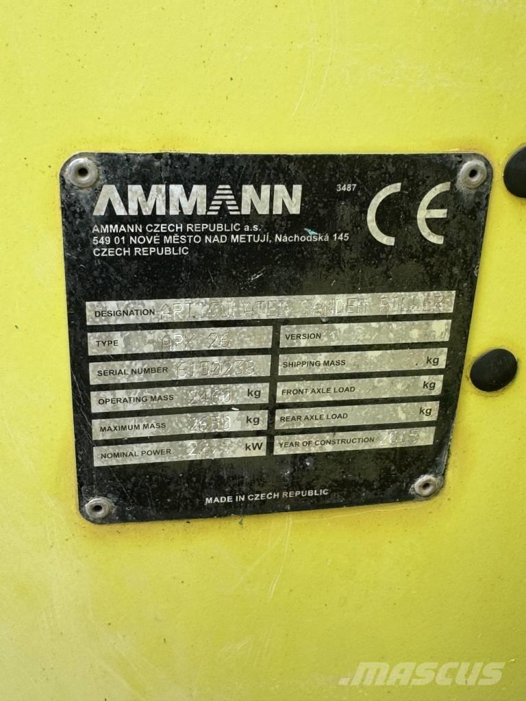Ammann ARX 26 Duowalsen