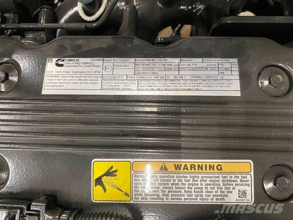 Cummins QSB 6.7 Landbouw - overige