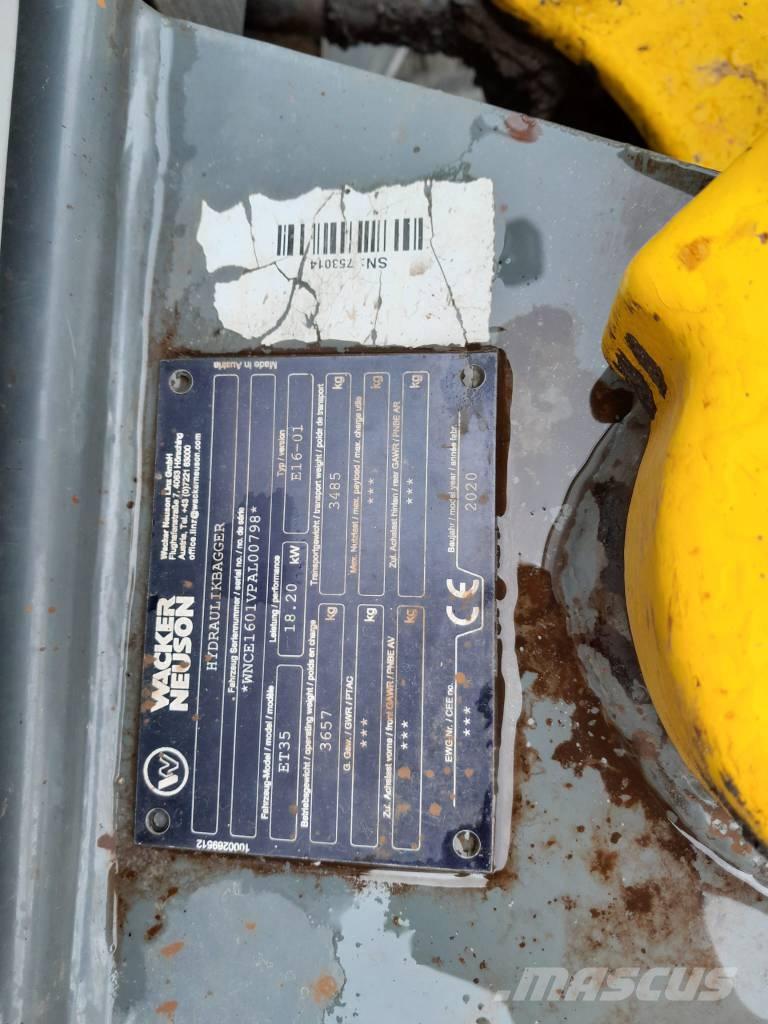 Wacker Neuson ET 35 Rupsgraafmachines