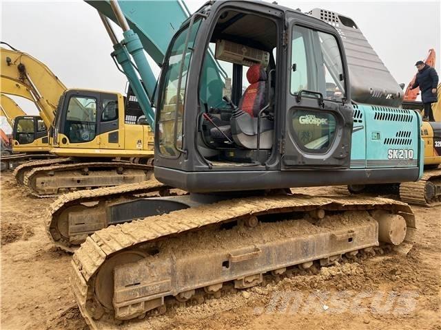 Kobelco SK 210 Rupsgraafmachines