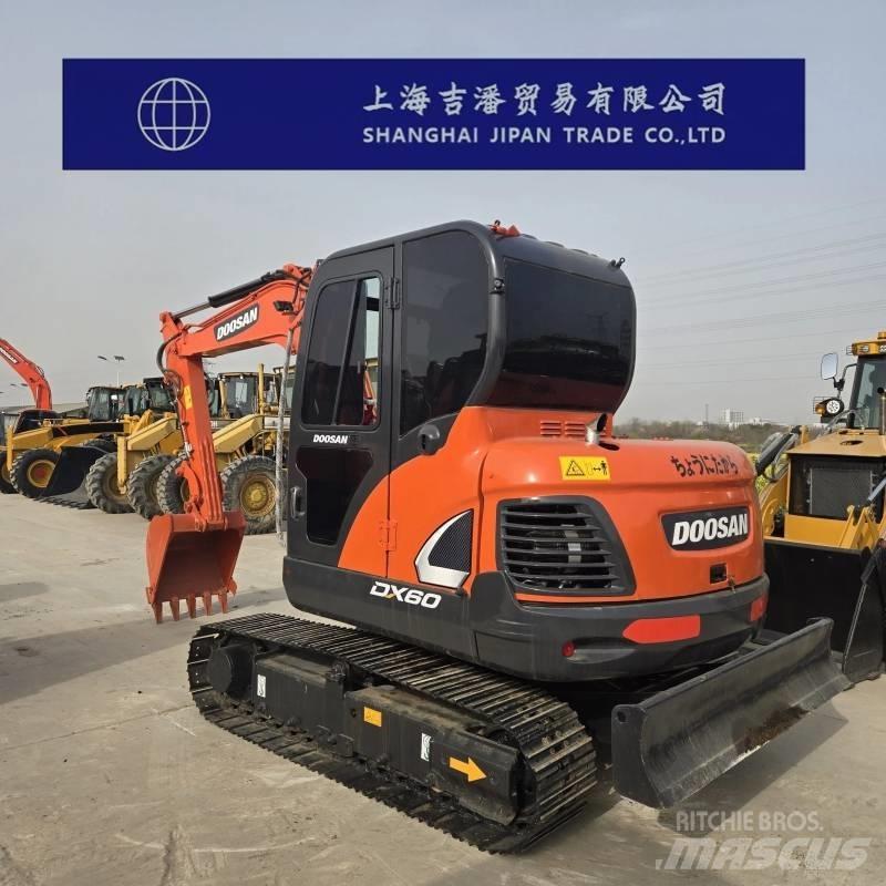 Doosan DX 60 Rupsgraafmachines