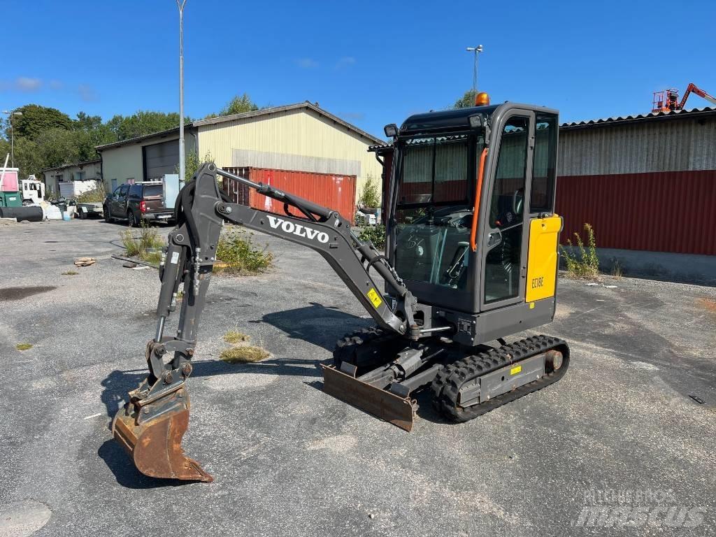 Volvo EC 18 E Minigraafmachines < 7t
