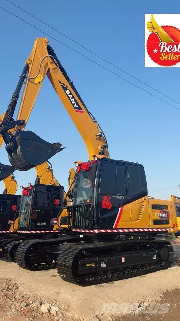 Sany SY 135 C Rupsgraafmachines