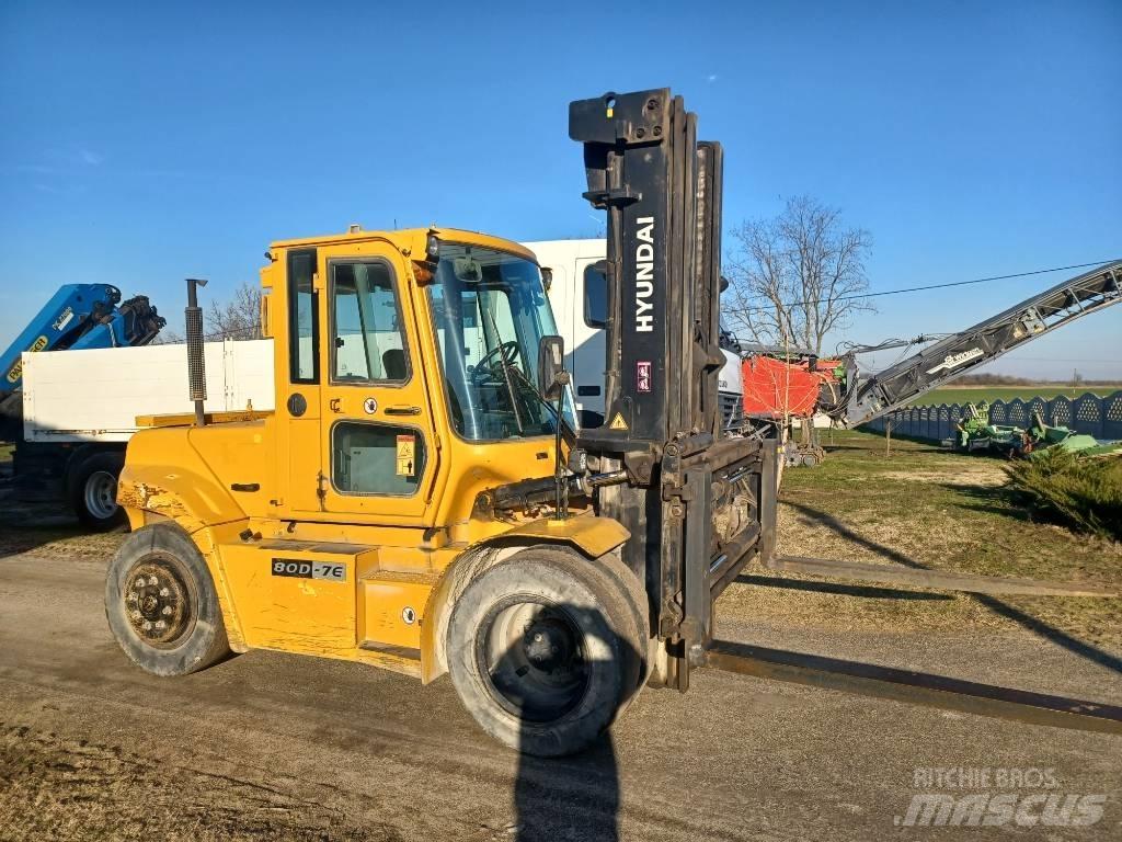 Hyundai 80 D-7 E Diesel heftrucks