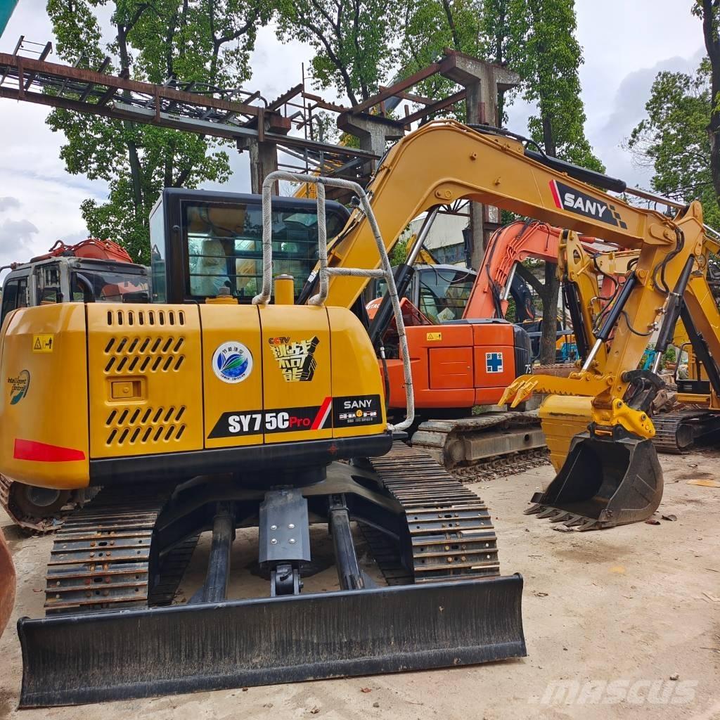 Sany SY 75 C Rupsgraafmachines