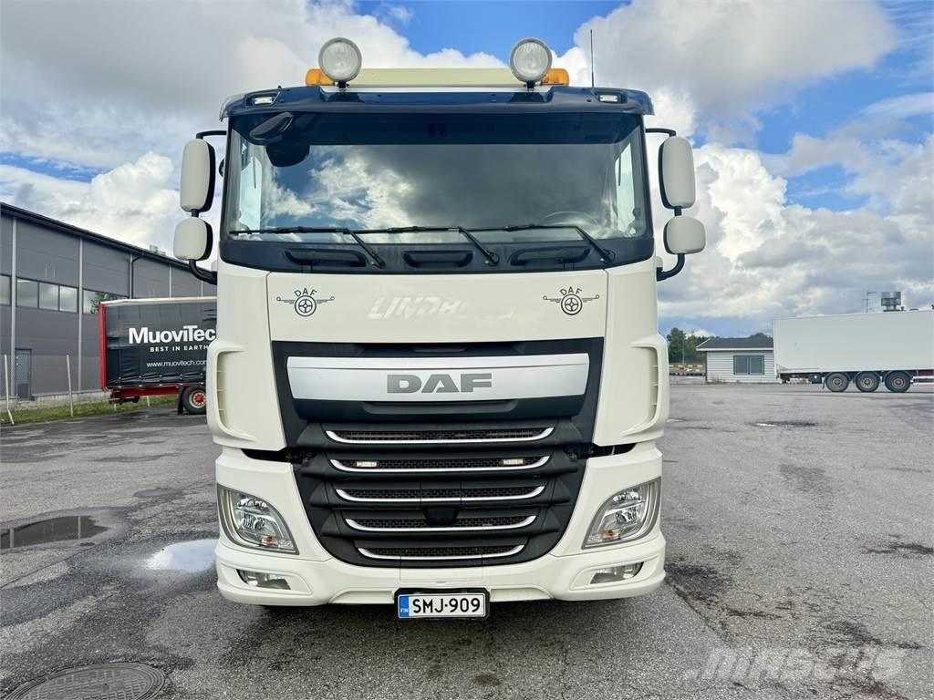 DAF XF 510 6X2 FAN Vrachtwagen met containersysteem