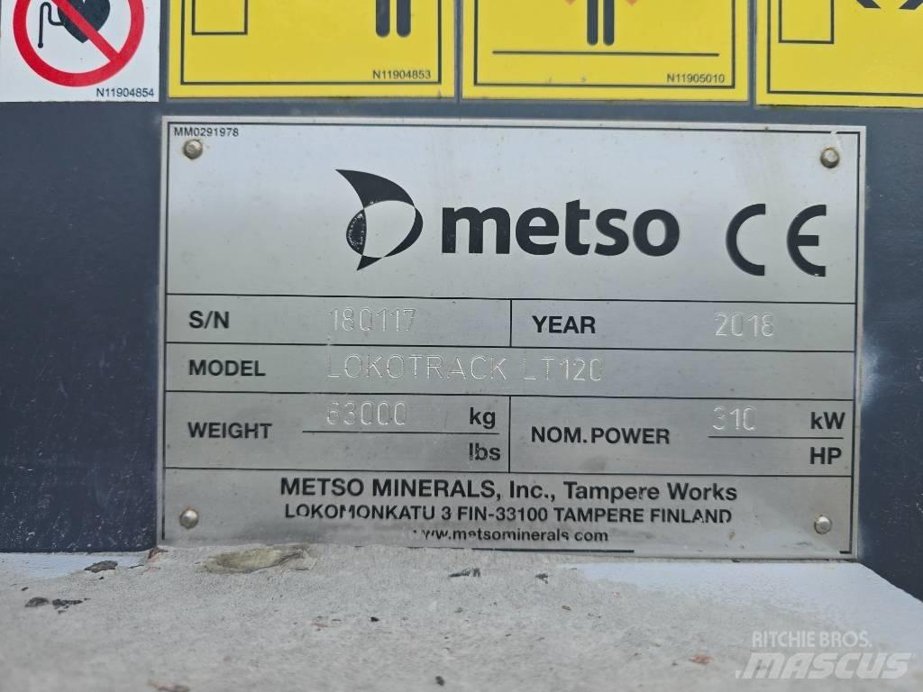 Metso LT 120 Mobile crushers