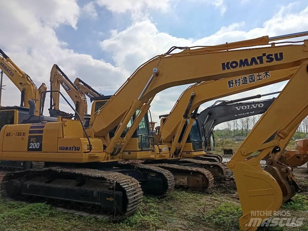 Komatsu PC 200-8 Rupsgraafmachines