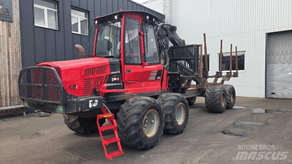 Komatsu 855 Uitrijwagens