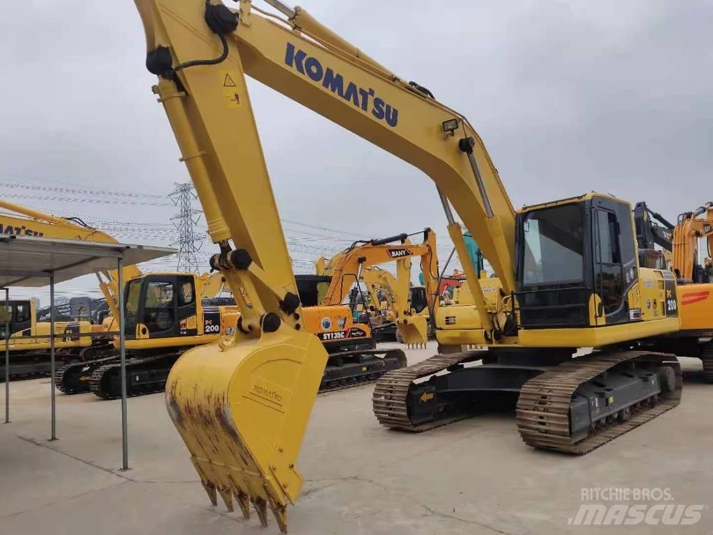 Komatsu PC 200 Rupsgraafmachines