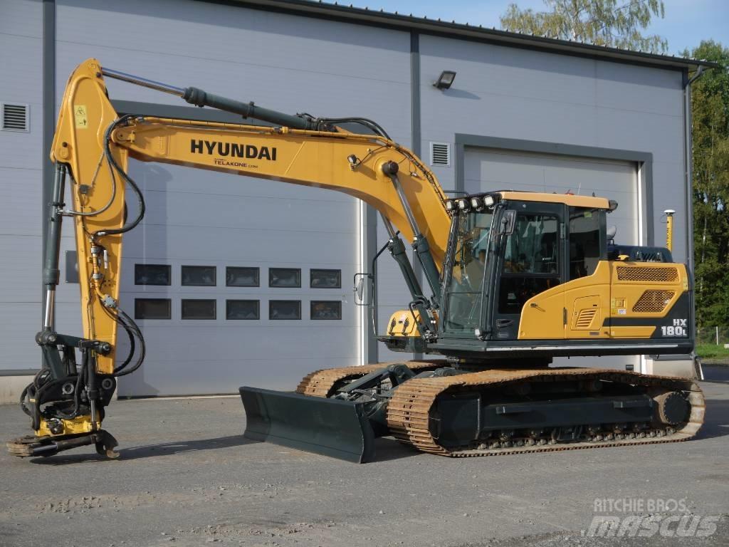 Hyundai HX 180 LD Rupsgraafmachines
