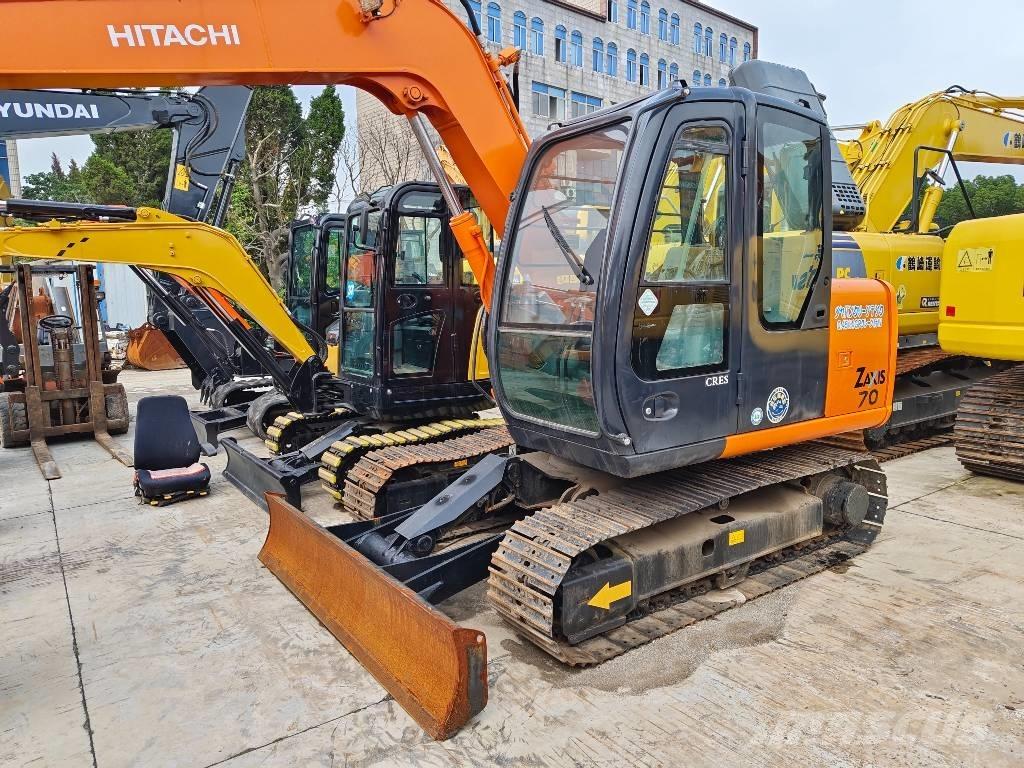 Hitachi ZX 70 Midigraafmachines 7t - 12t
