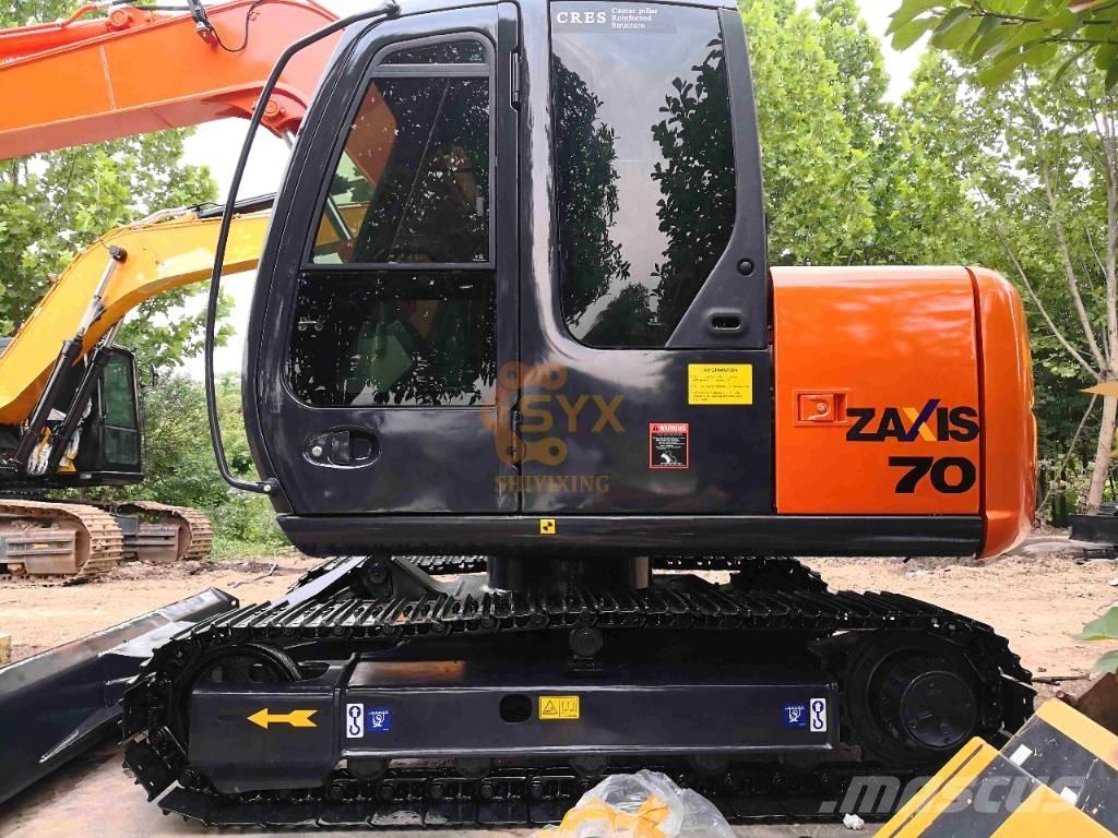 Hitachi ZX 70 Midigraafmachines 7t - 12t