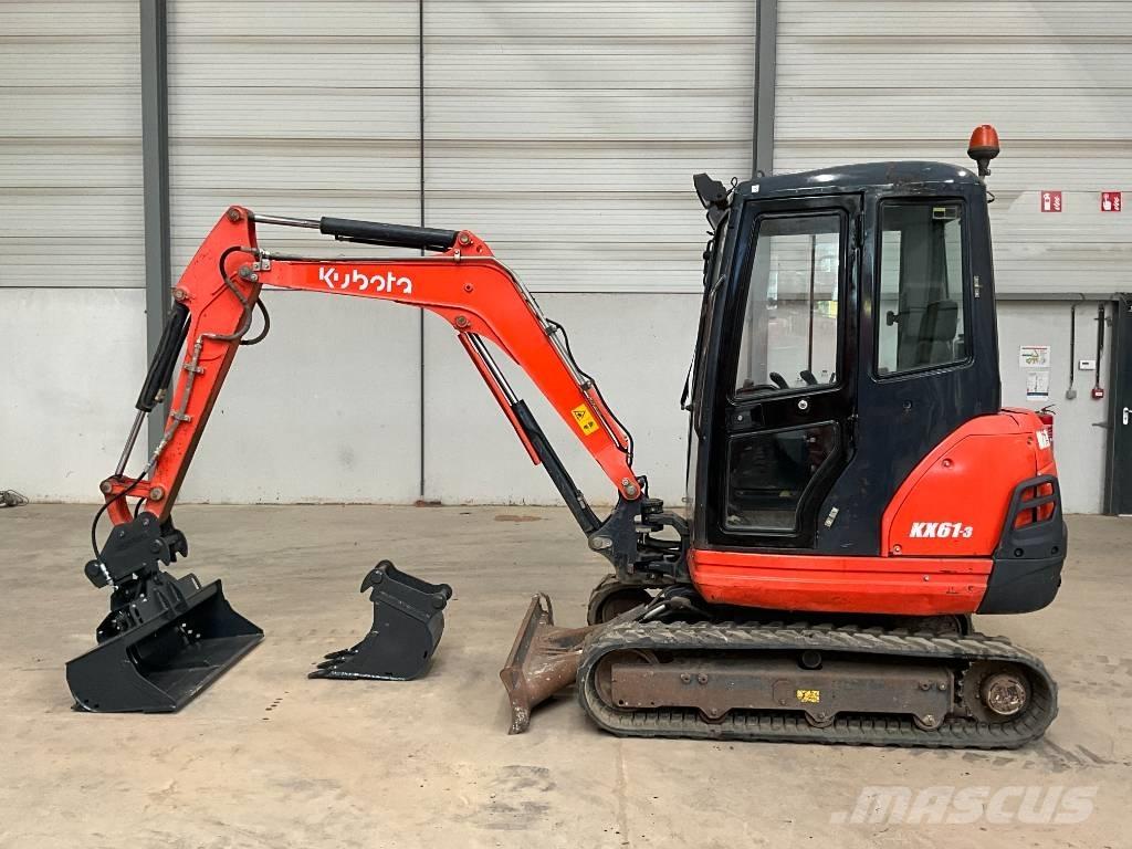 Kubota KX 61-3 Minigraafmachines < 7t