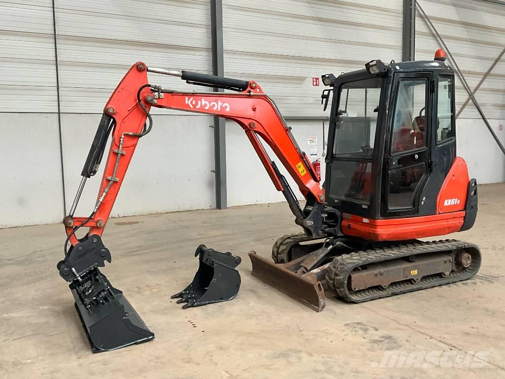 Kubota KX 61-3 Minigraafmachines < 7t