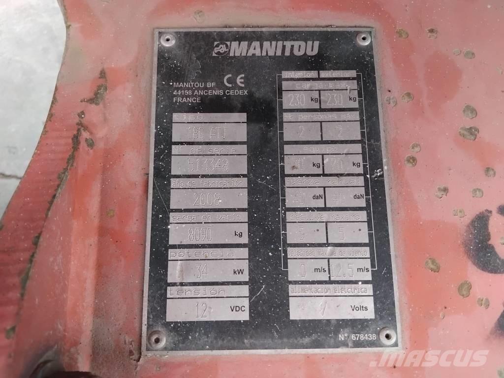 Manitou 180ATJ Knikarmhoogwerkers