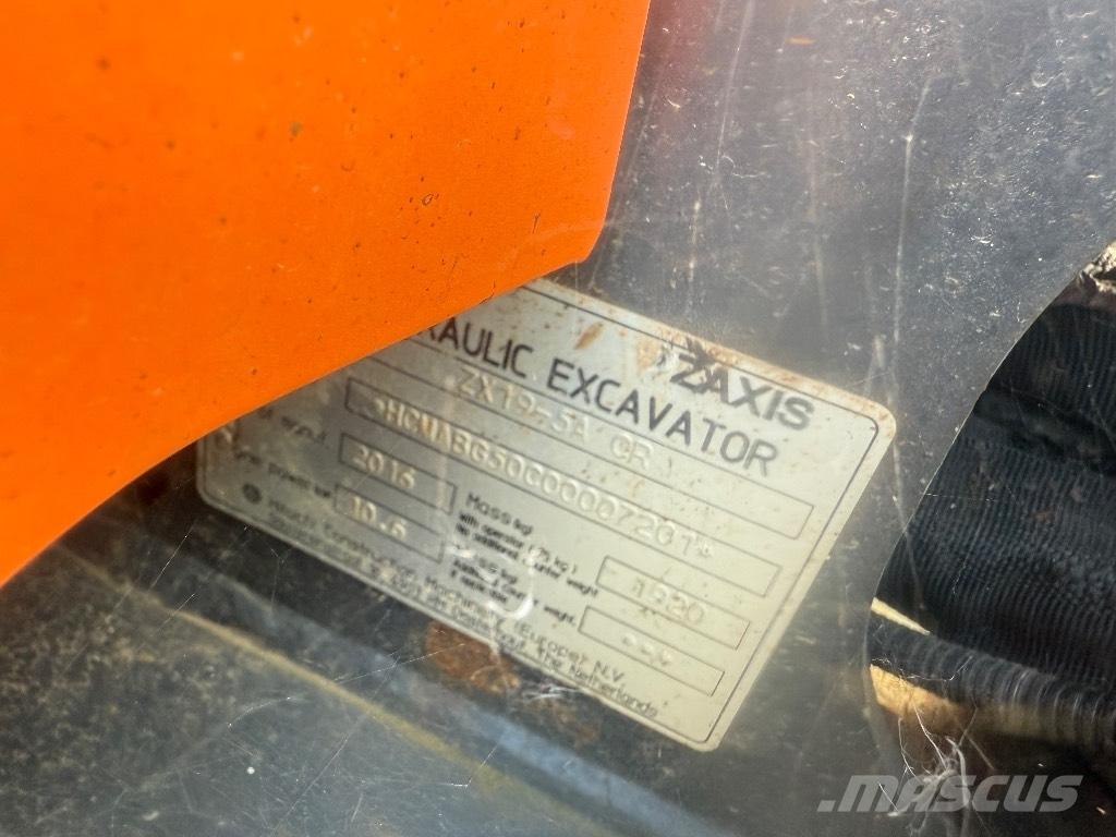 Hitachi ZX 19-5 Minigraafmachines < 7t