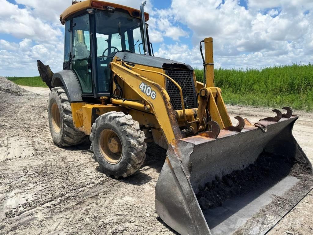 John Deere 410 G Graaf-laadcombinaties