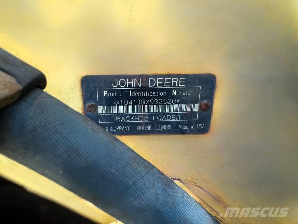 John Deere 410 G Graaf-laadcombinaties