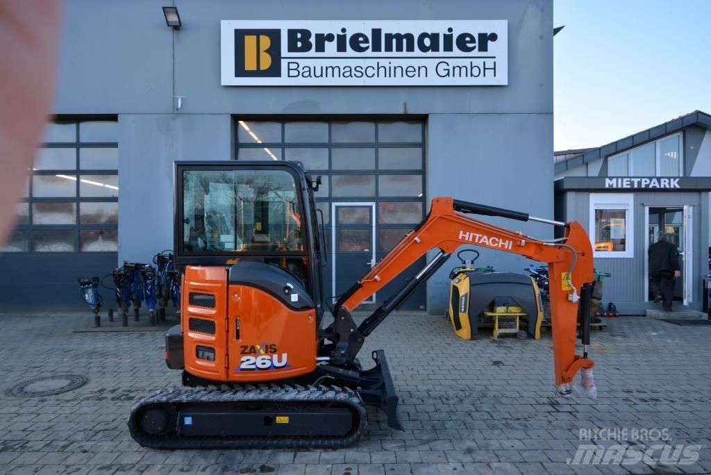 Hitachi ZX 26 U-6 Minigraafmachines < 7t