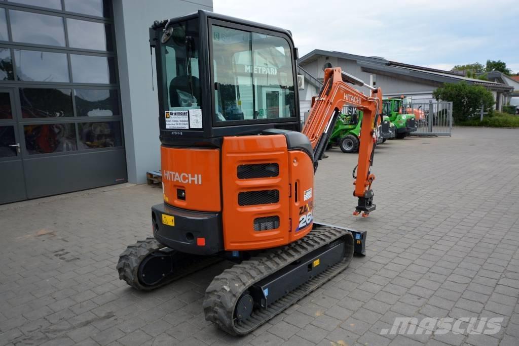Hitachi ZX 26 U-6 Minigraafmachines < 7t
