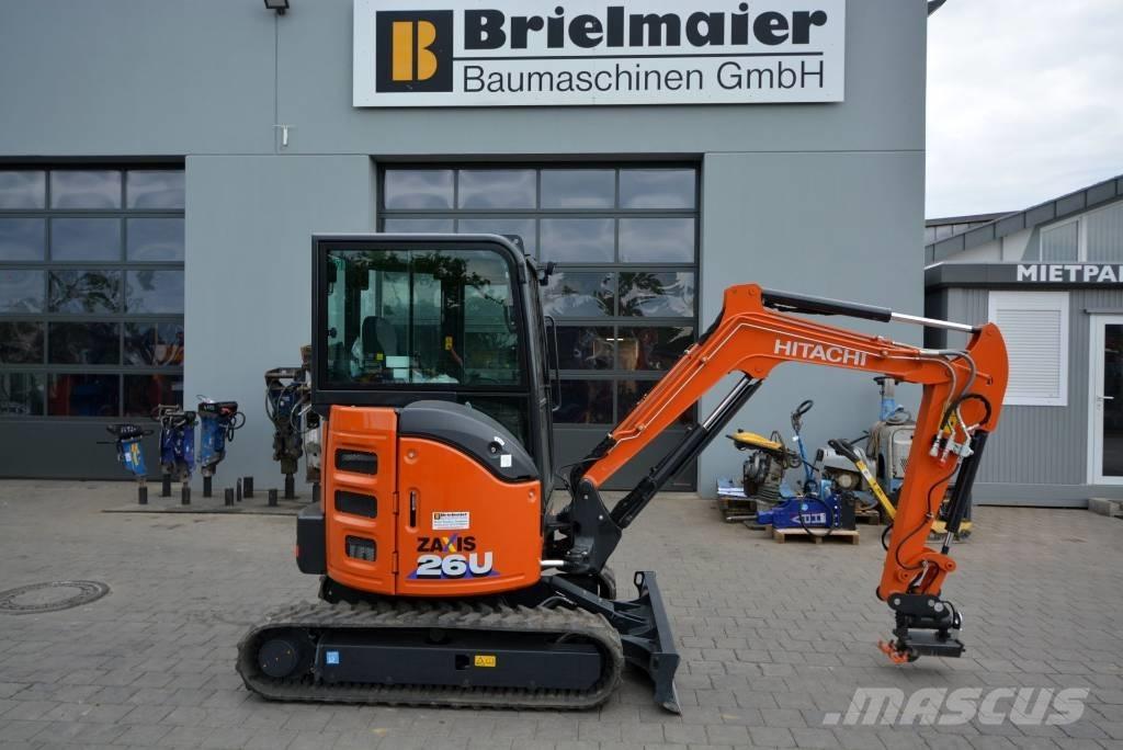 Hitachi ZX 26 U-6 Minigraafmachines < 7t