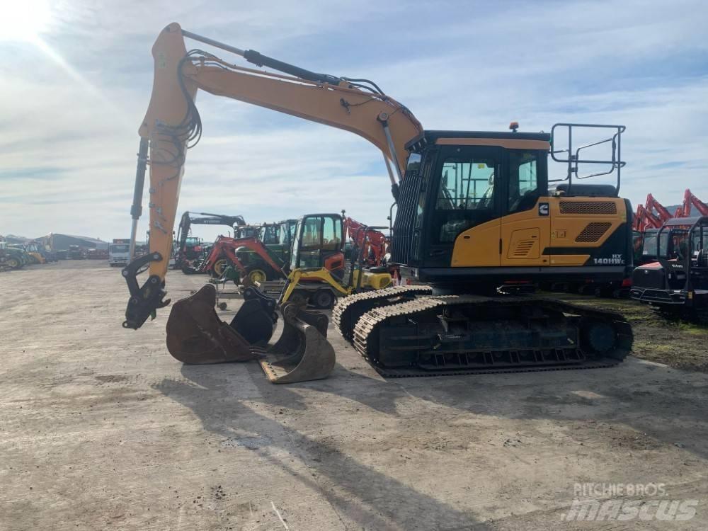Hyundai HX 140 HW Rupsgraafmachines