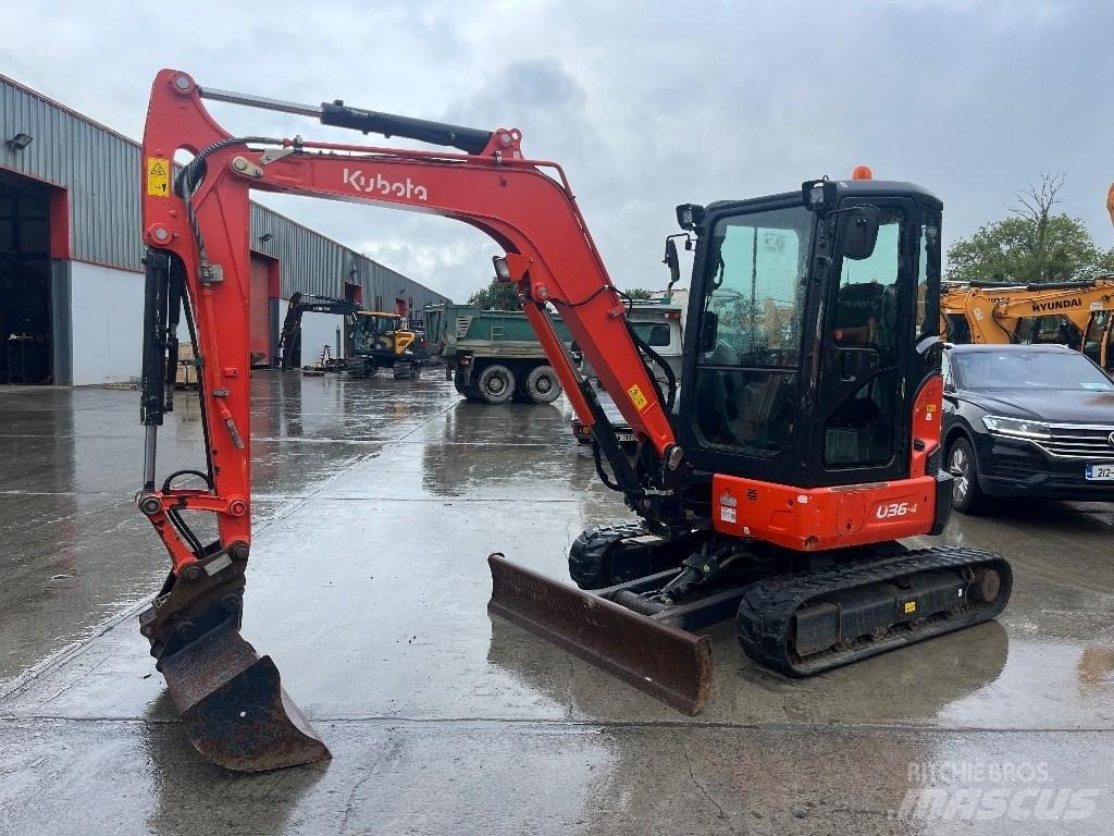 Kubota U 36-4 Minigraafmachines < 7t