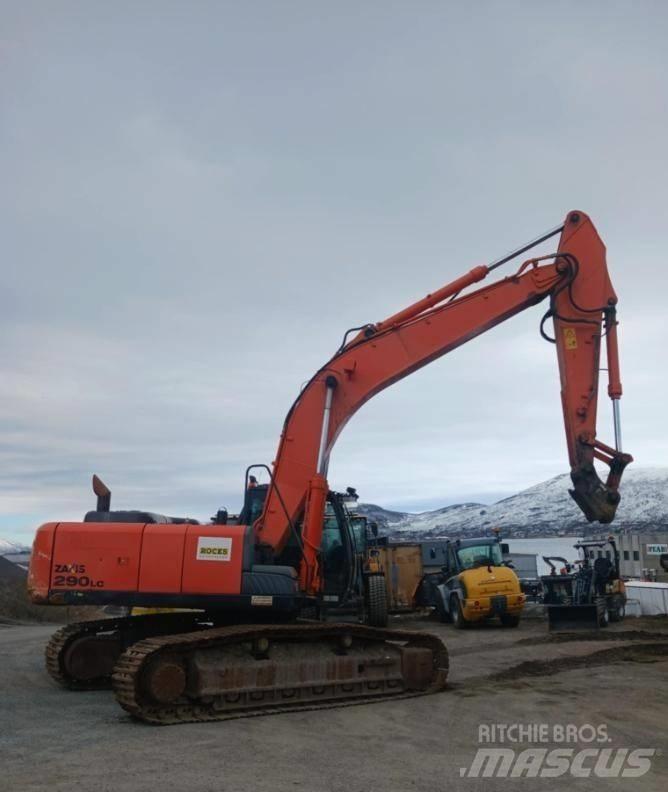 Hitachi ZX 290 LC-5B Rupsgraafmachines