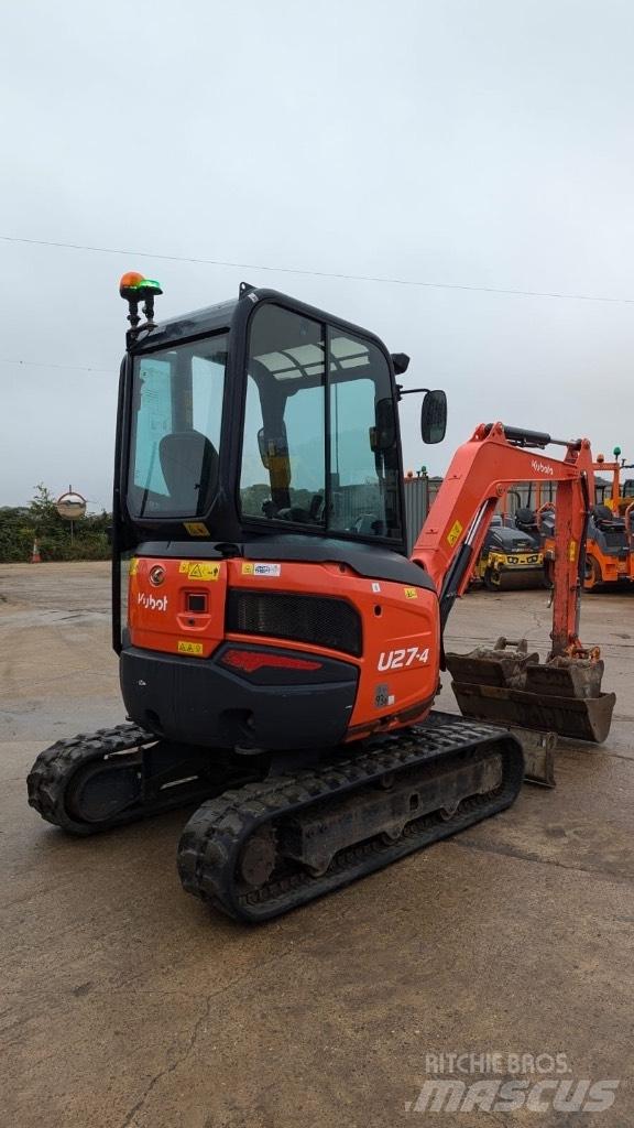 Kubota U 27-4 Minigraafmachines < 7t