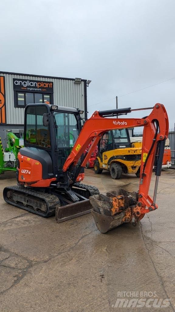 Kubota U 27-4 Minigraafmachines < 7t
