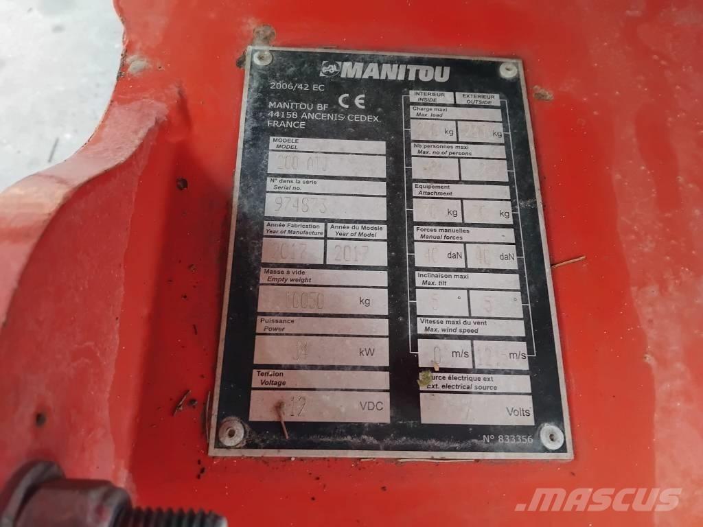 Manitou 200 ATJ Knikarmhoogwerkers