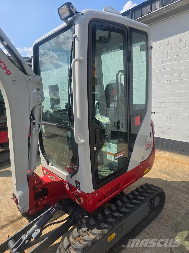 Takeuchi TB 216 A Minigraafmachines < 7t