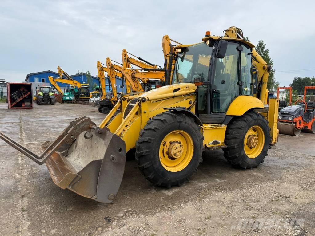 Komatsu WB 93 S-5 Graaf-laadcombinaties