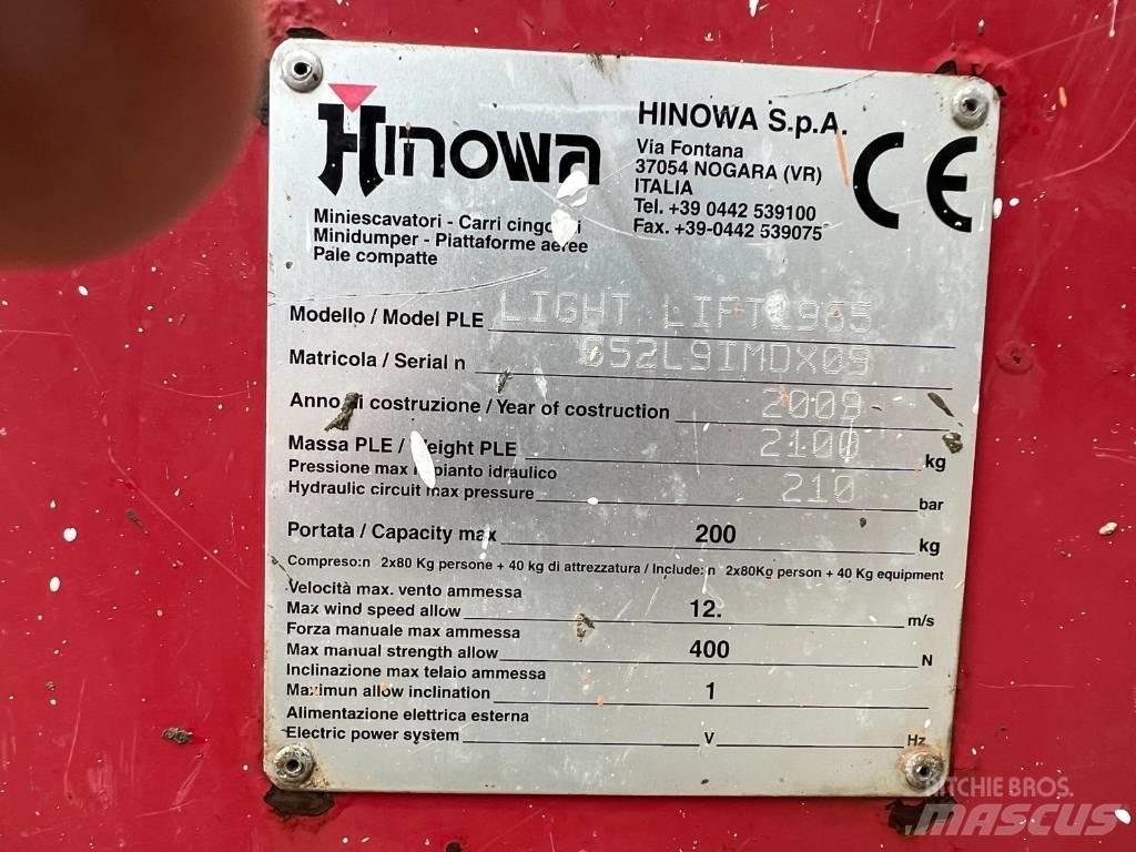 Hinowa LIGHLIFT 1965 Knikarmhoogwerkers