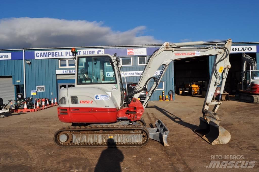 Takeuchi TB 250-2 Minigraafmachines < 7t