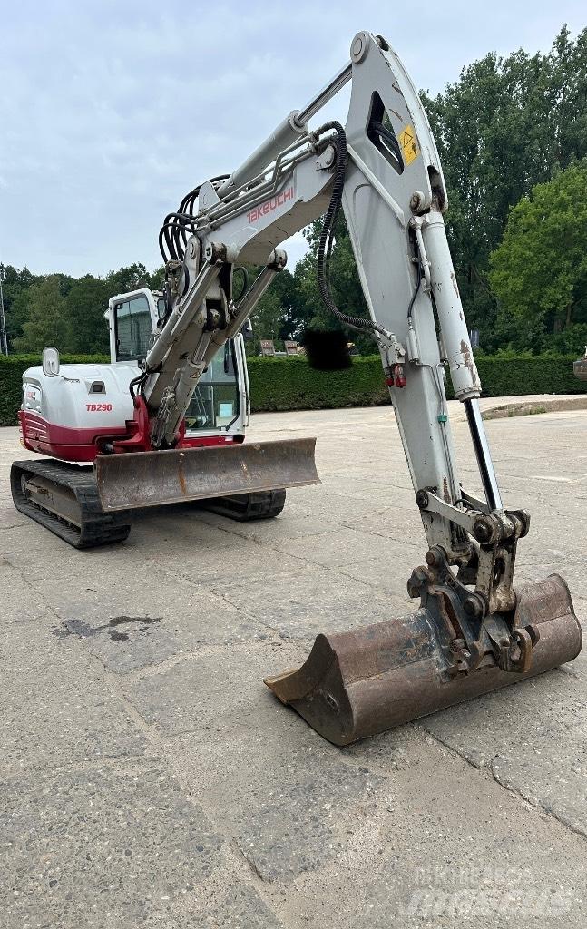 Takeuchi TB 290 Midigraafmachines 7t - 12t